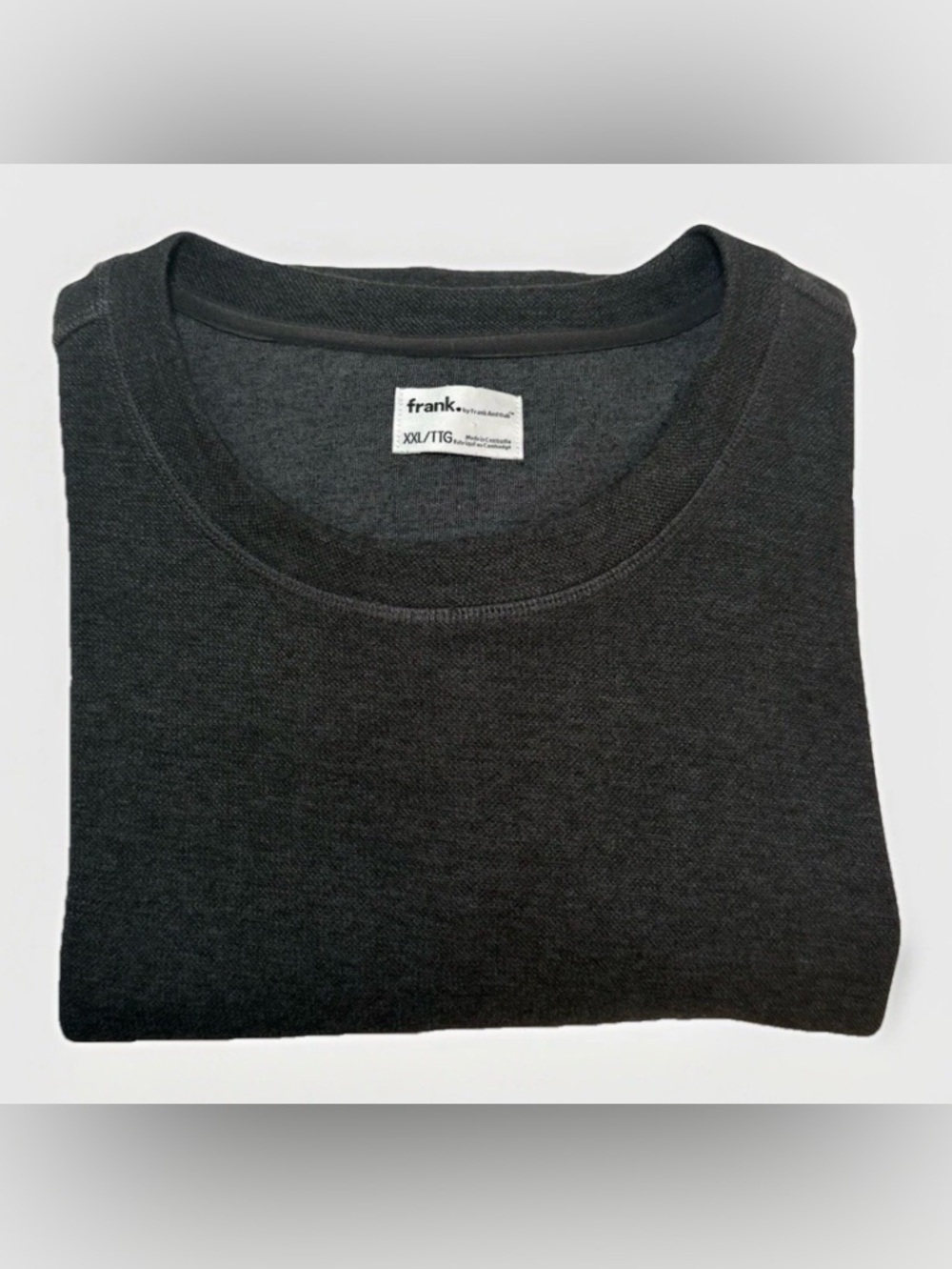 Frank and Oak Men's Black Gray Crewneck
Sweatshirt Size XXL Luxe Heavy $90 - Picture 6 of 7